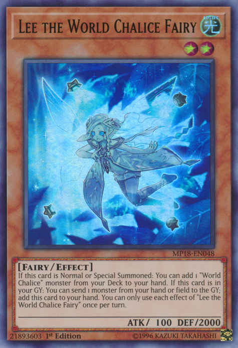 Lee the World Chalice Fairy [MP18-EN048] Ultra Rare - PokeCharles PokeStore