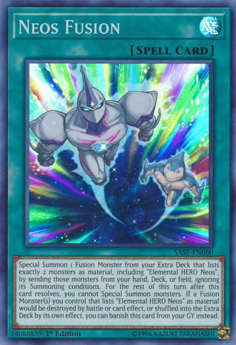 Neos Fusion [SAST-EN060] Super Rare - PokeCharles PokeStore