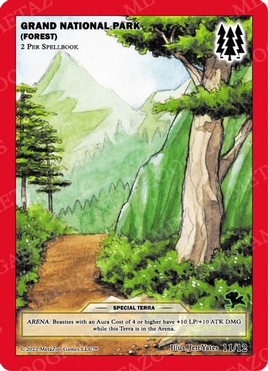 Grand National Park (Forest) [Cryptid Nation: Wilderness First Edition Theme Deck]