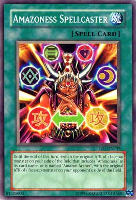 Amazoness Spellcaster [DR1-EN139] Common - PokeCharles PokeStore