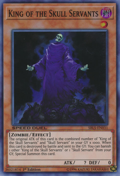 King of the Skull Servants [SBLS-EN031] Super Rare - PokeCharles PokeStore