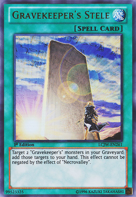 Gravekeeper's Stele [LCJW-EN261] Ultra Rare - PokeCharles PokeStore