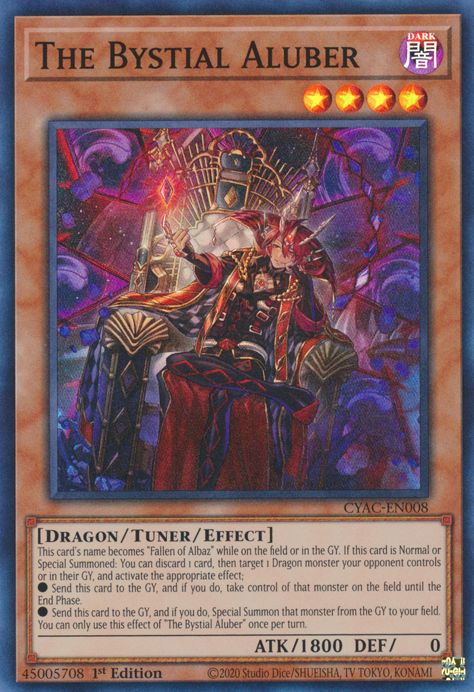 The Bystial Aluber [CYAC-EN008] Super Rare - PokeCharles PokeStore