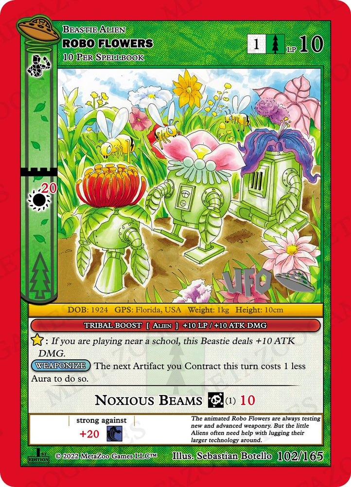 Robo Flowers [Cryptid Nation: UFO First Edition Spoiler Pack]