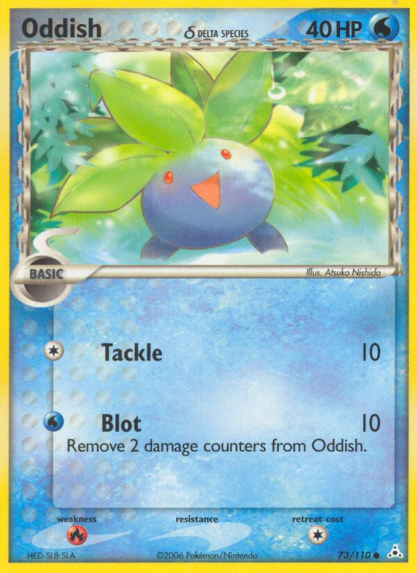Oddish (73/110) (Delta Species) [EX: Holon Phantoms] - PokeCharles PokeStore
