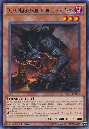 Cagna, Malebranche of the Burning Abyss [SECE-EN084] Rare - PokeCharles PokeStore