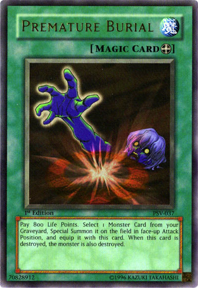 Premature Burial [PSV-037] Ultra Rare - PokeCharles PokeStore