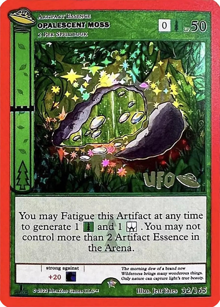 Opalescent Moss [Cryptid Nation: UFO First Edition Spoiler Pack]