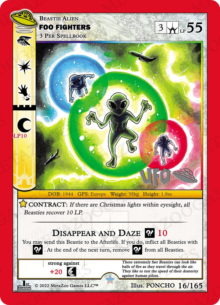 Foo Fighters [Cryptid Nation: UFO First Edition Spoiler Pack]