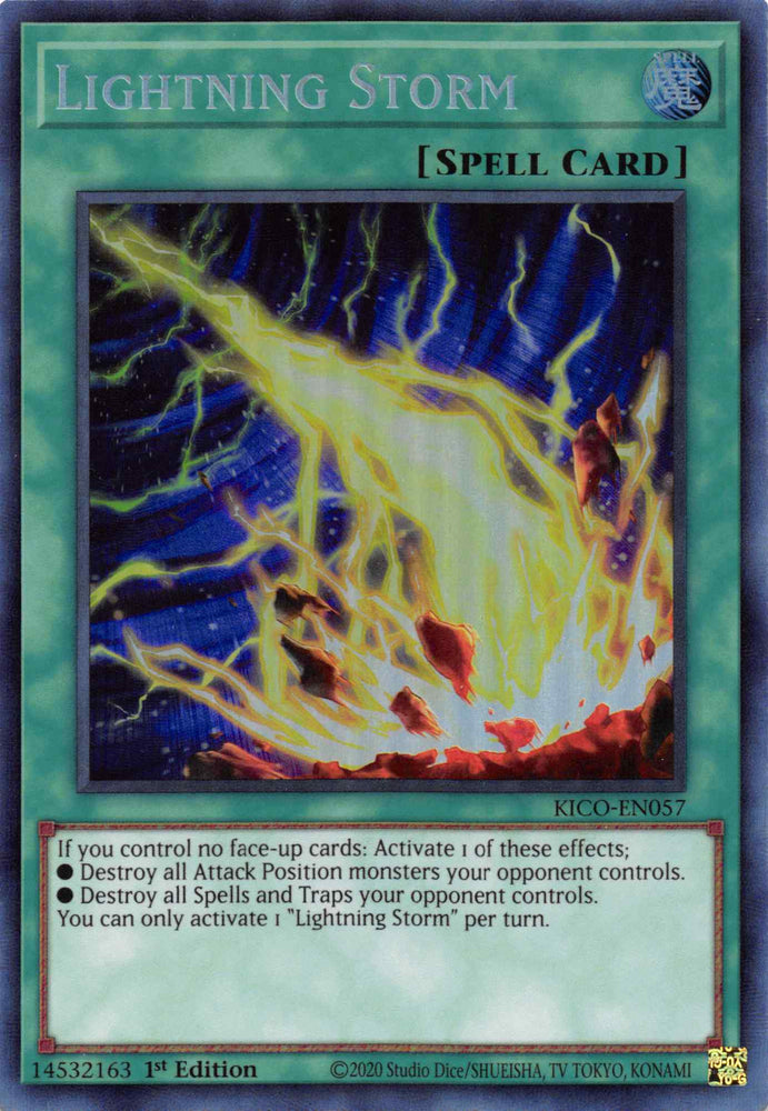 Lightning Storm (Collector's Rare) [KICO-EN057] Collector's Rare - PokeCharles PokeStore
